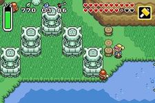 une photo d'Ã©cran de The Legend of Zelda - A Link to the Past sur Nintendo Game Boy Advance